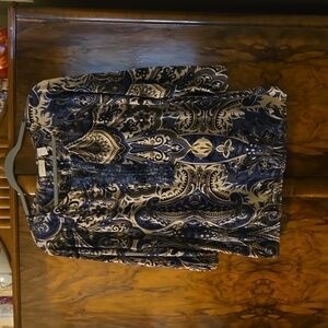 Chico's Paisley Print Blouse Size Chico's 2